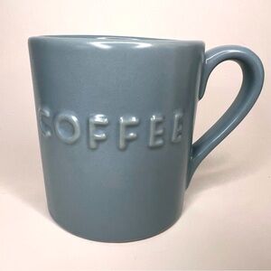 Indigo “Coffee” Smokey Blue Grey Coffee Mug